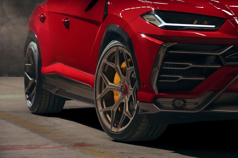Детали экстерьера Lamborghini Urus by Novitec Rosso 2019 года  (фото 2 из 6)